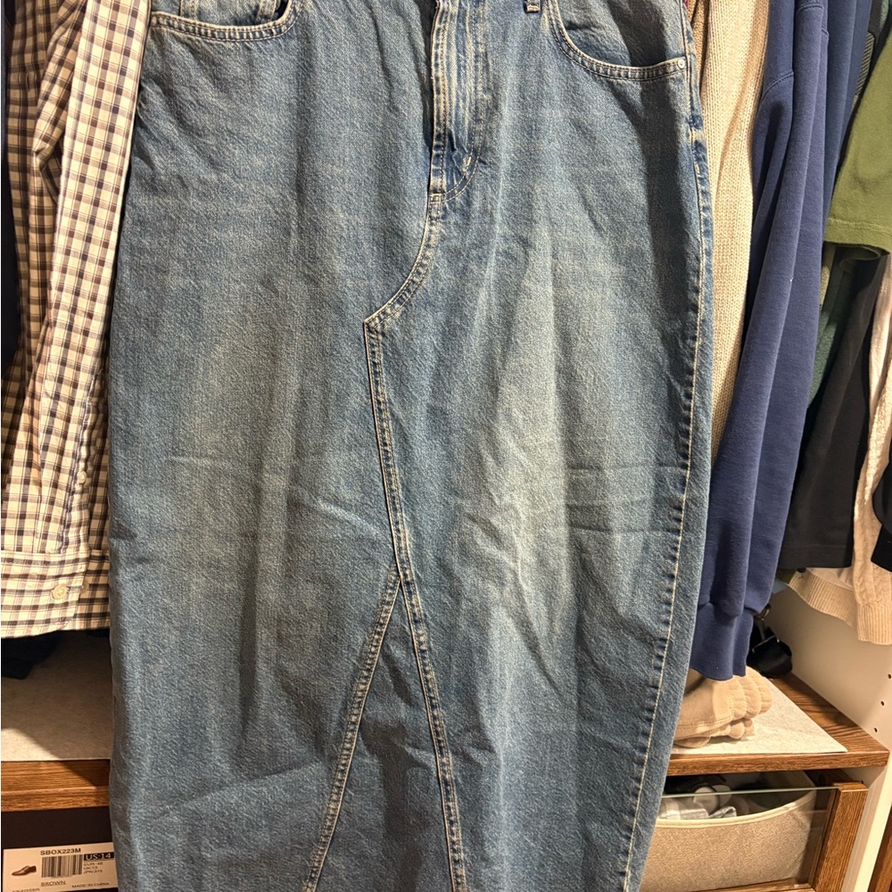 Cotton On Denim Maxi Skirt
